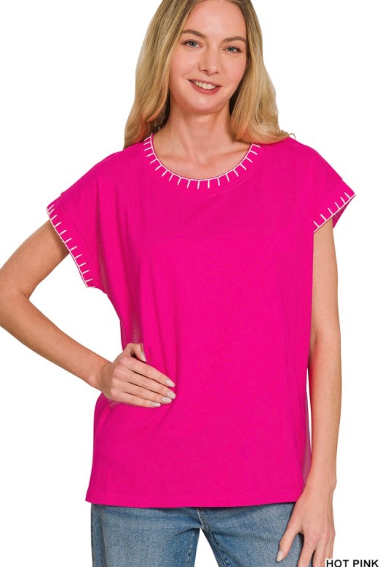 Harbor stitch top