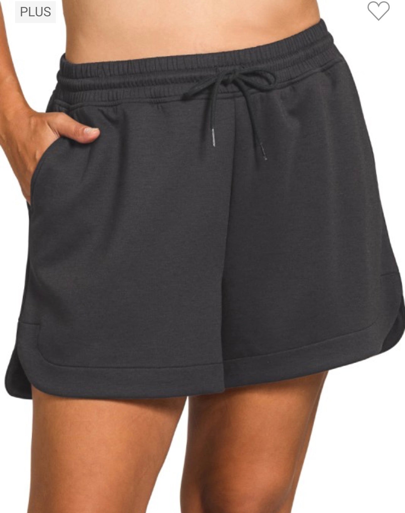 Zenana Scuba short black