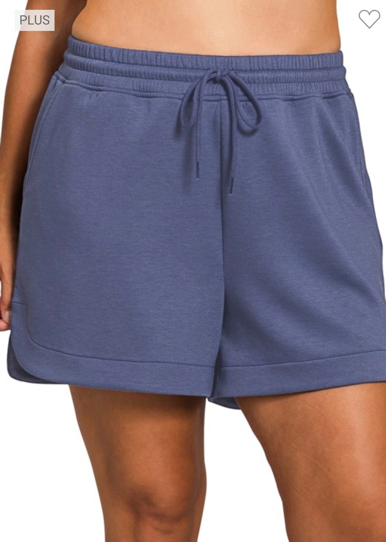 Zenana Scuba short indigo
