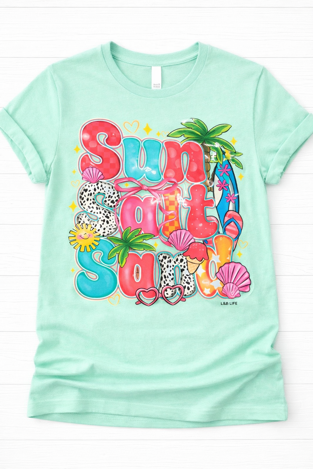 Sun salt sand
