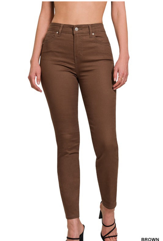 New Fall Zenana Pants brown