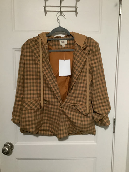 Brown long sleeve jacket