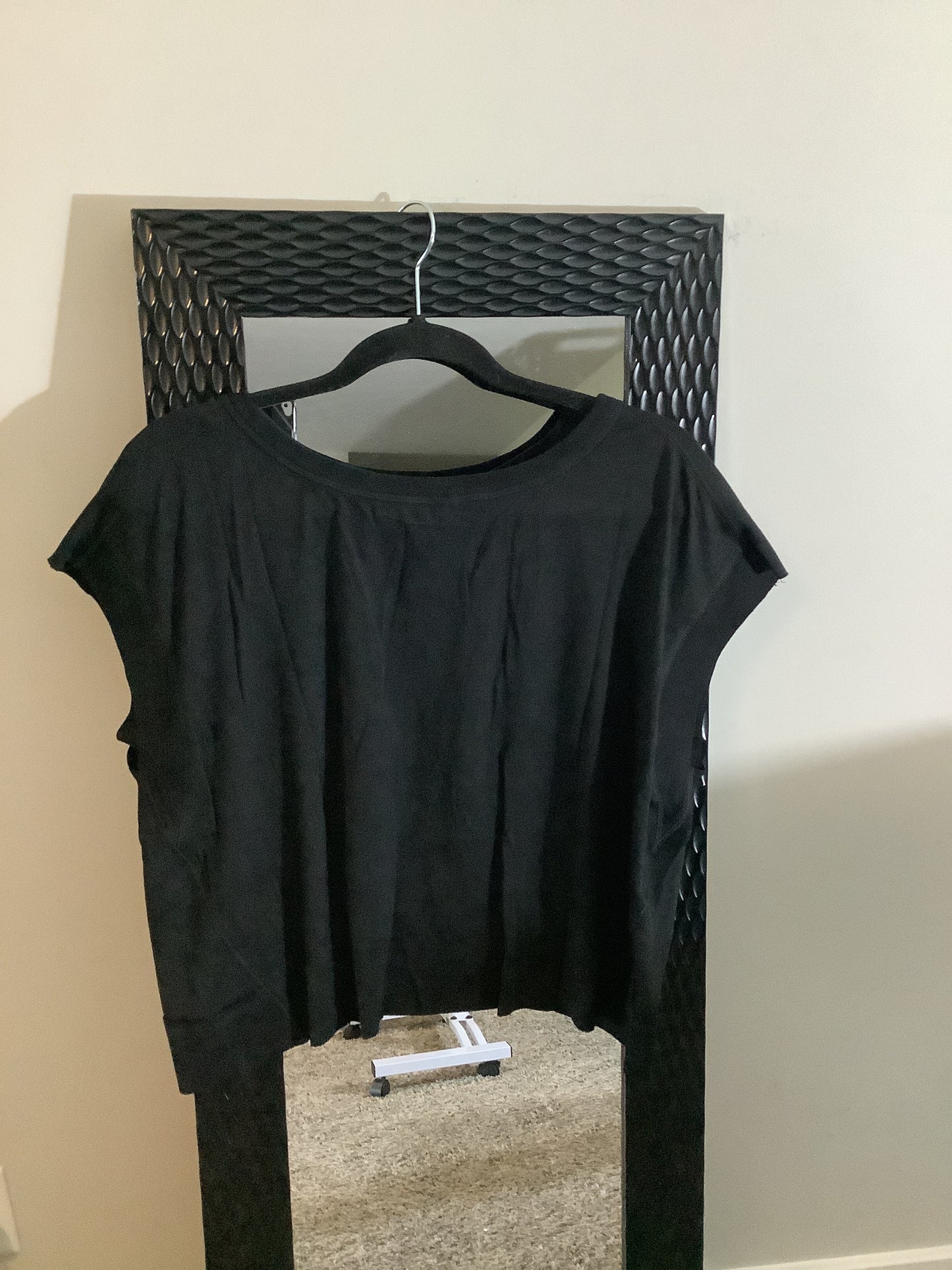 Open Back Workout Shirt