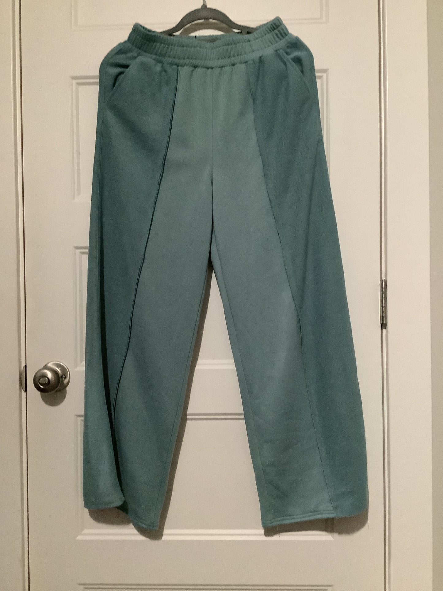 Grey-Blue inside out sweatpants