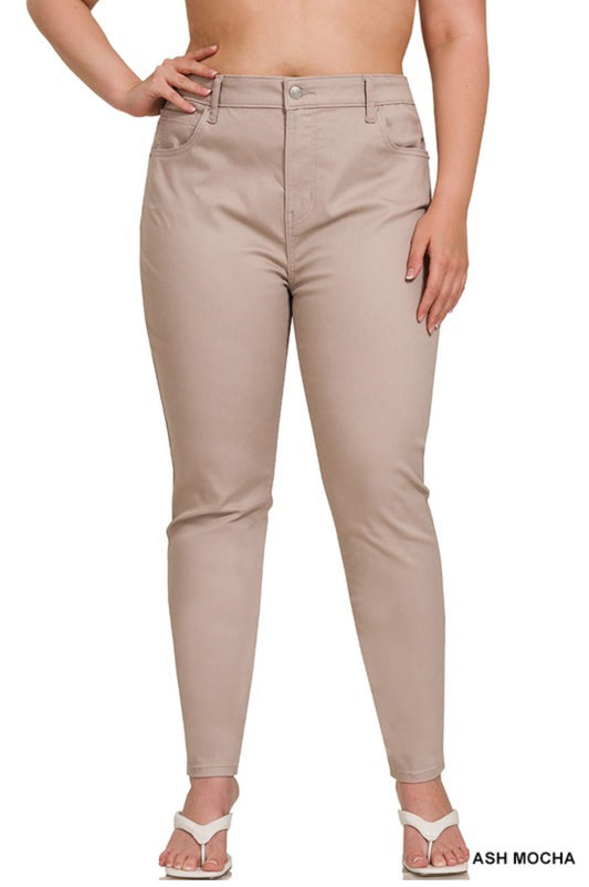 New Fall Zenana Pants Mocha