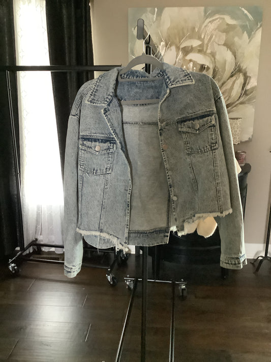 Ripped Jean jacket