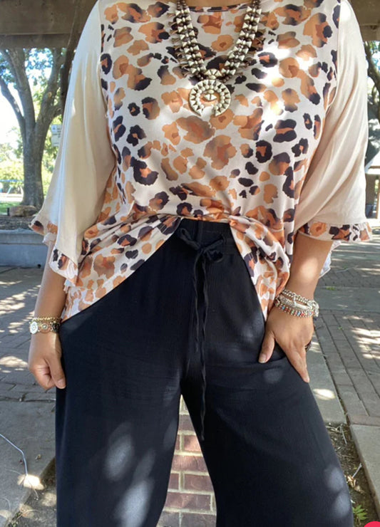 Leopard top