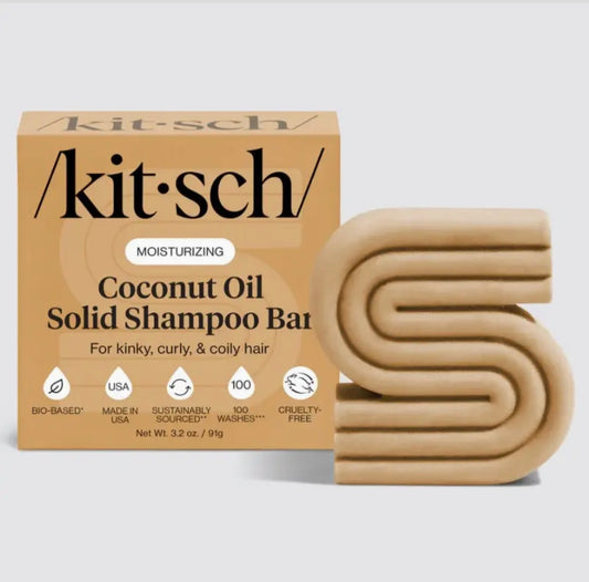 Coconut oil, solid shampoo bar