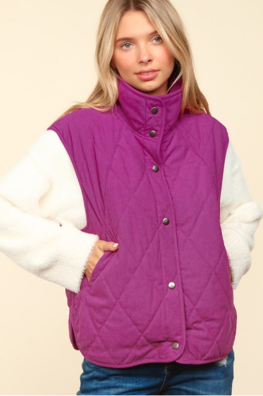 Quilted vest