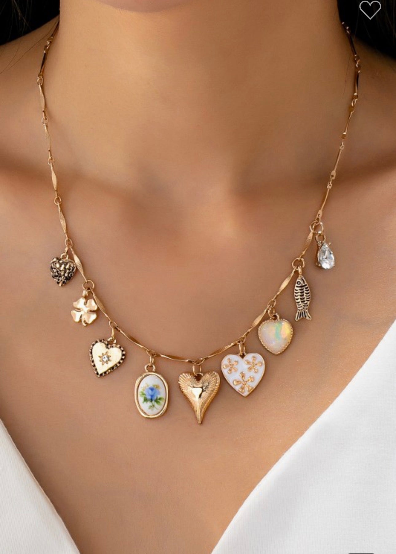 Charm necklace