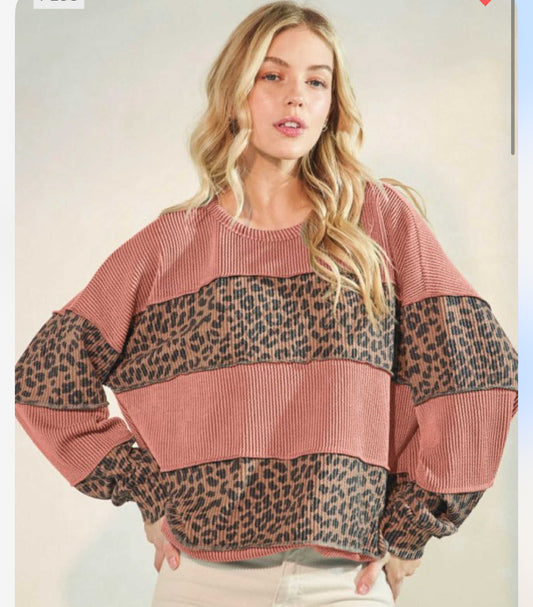 Heimish Animal print top