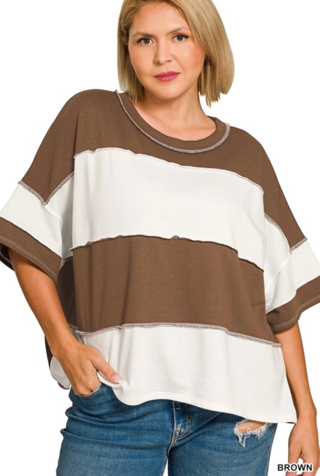 Flash French Terry colorblock