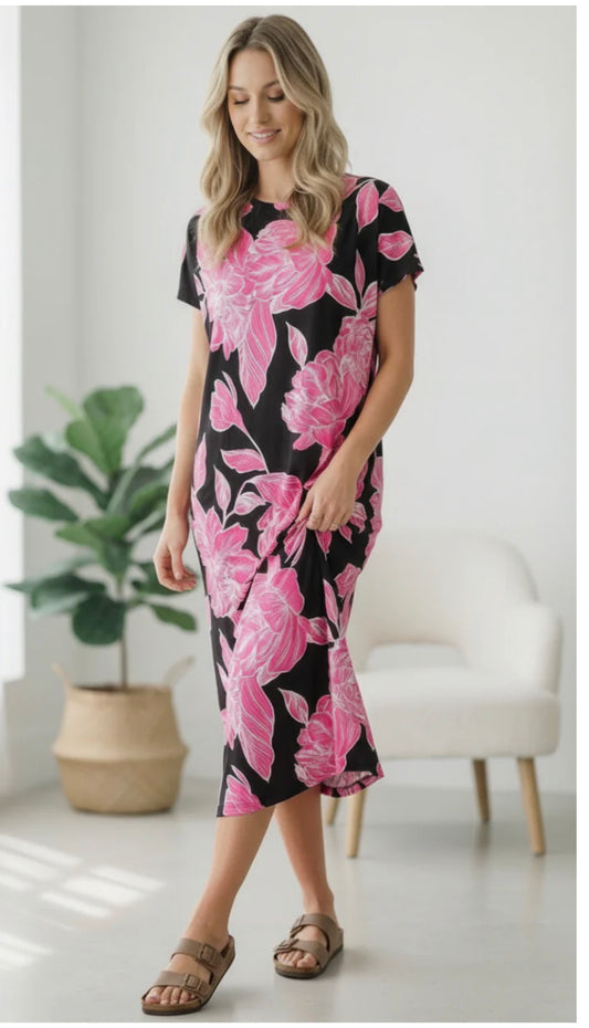 Rock Floral midi