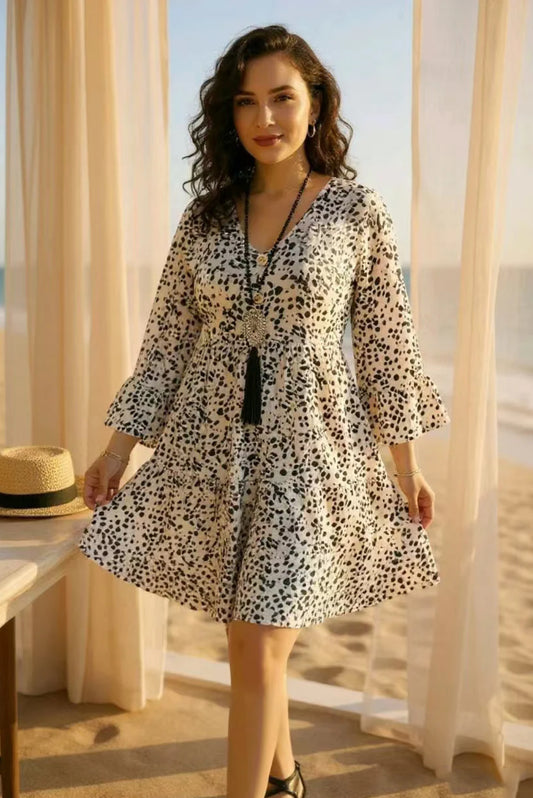 Fancy me leopard dress