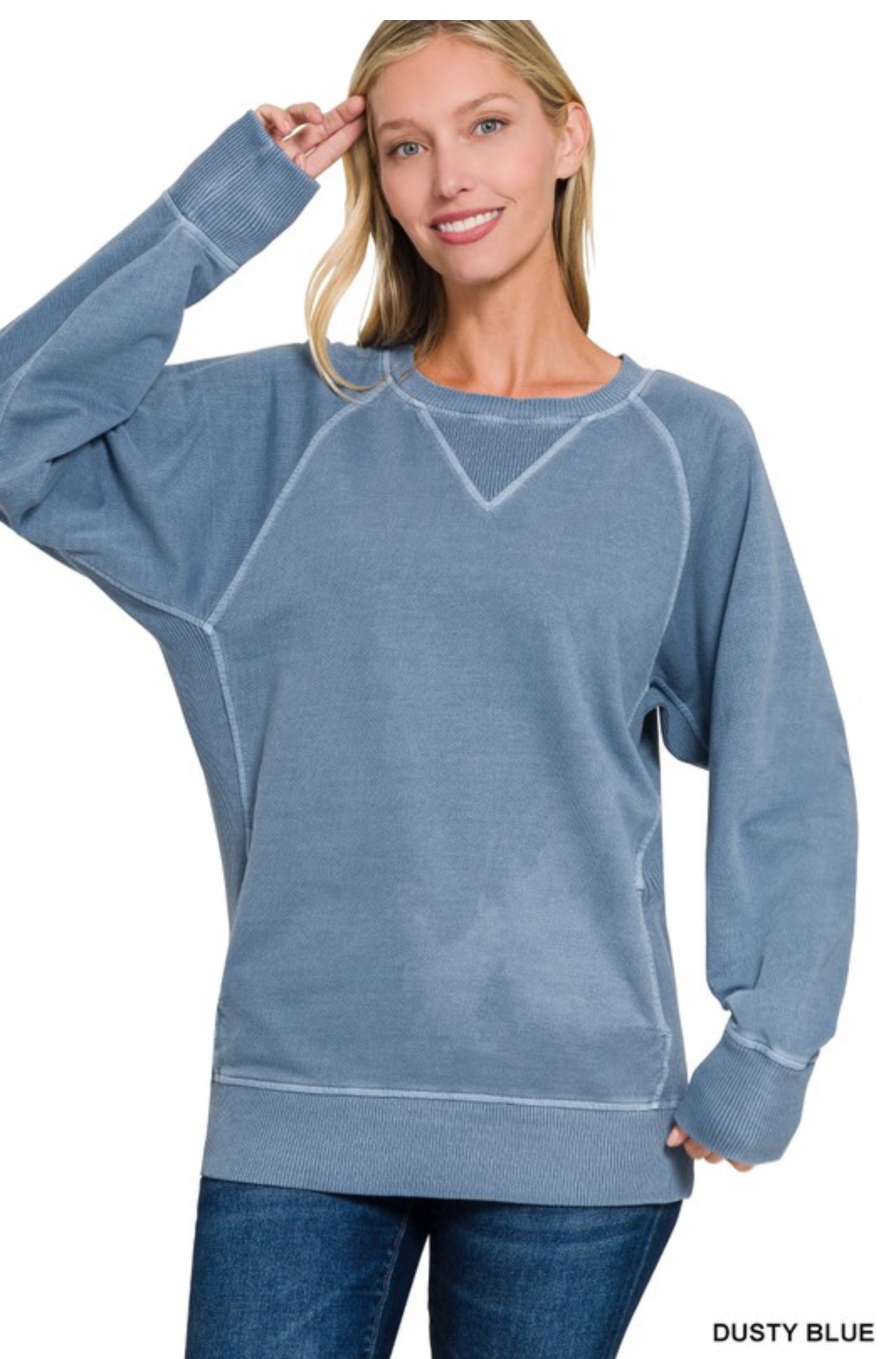 Pullover with pocket