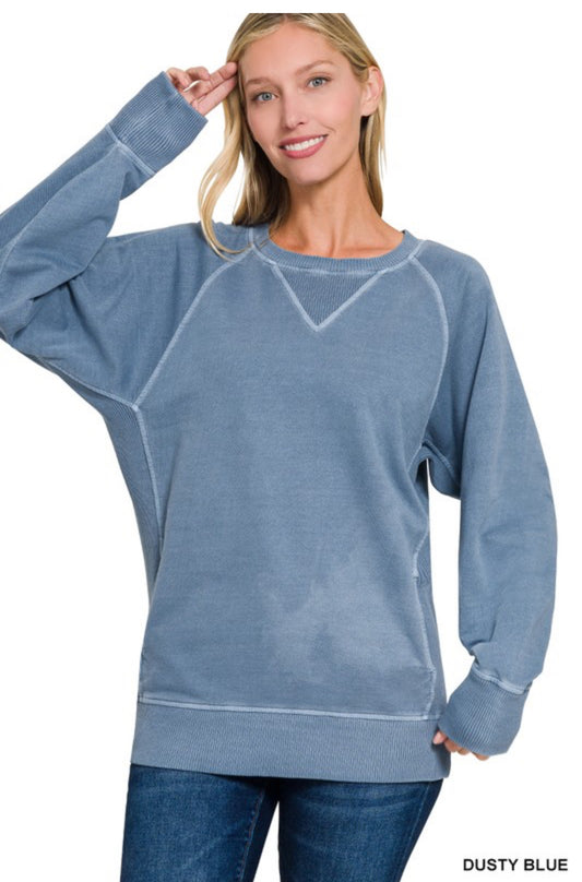 Pullover with pocket