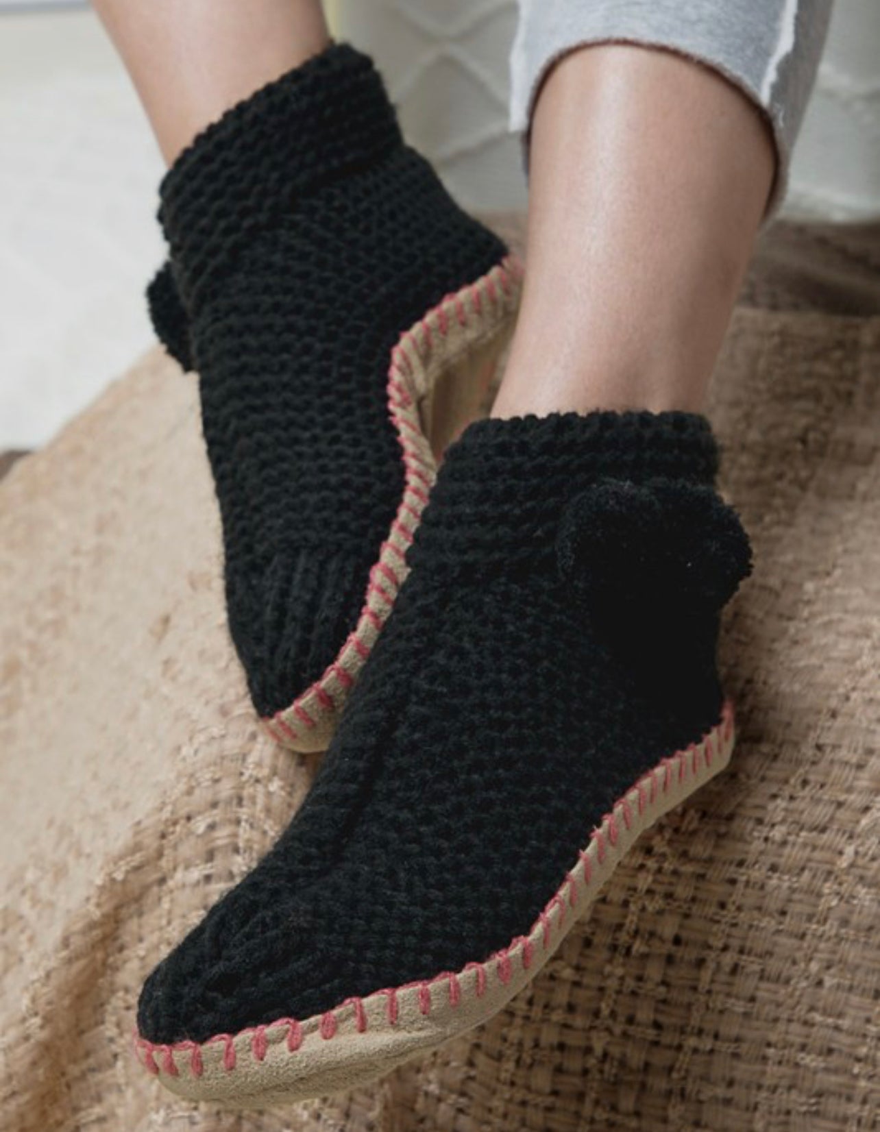 Knitted Slippers