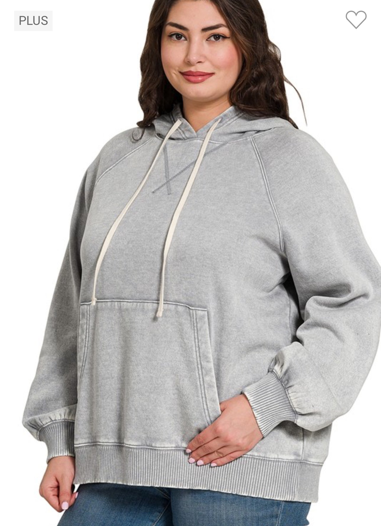 Zenana sleet sweatshirt