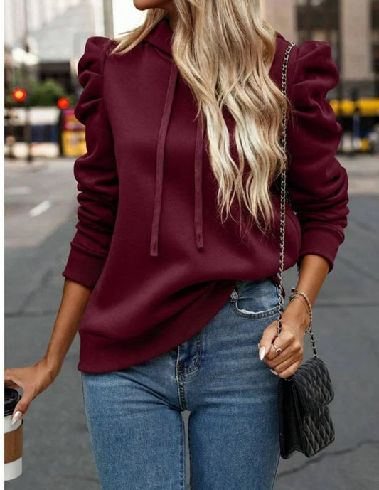 Burgundy Cozy Sweatshirt