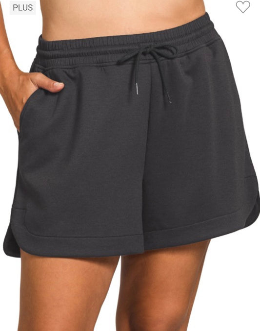 Zenana Scuba short black