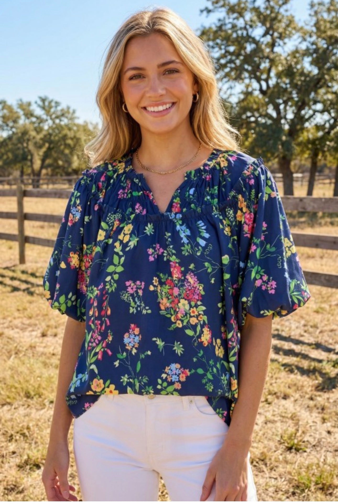 Wildflower Whimsey Top