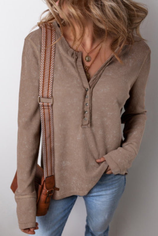 Mocha Latte Casual Top