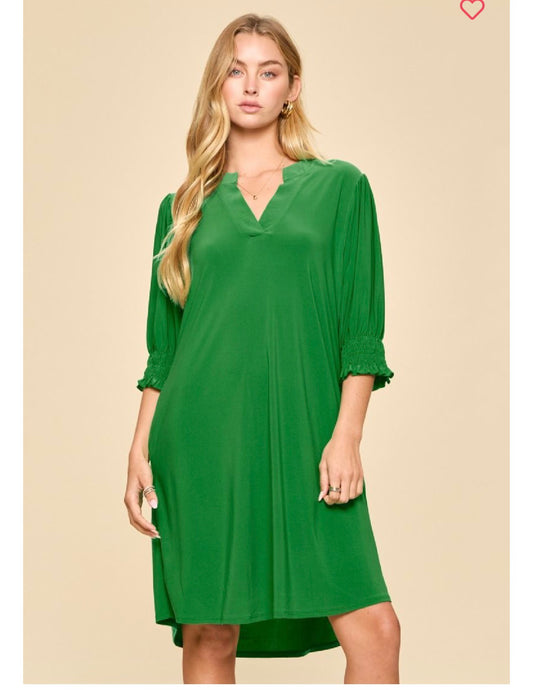 Emerald Elegance dress