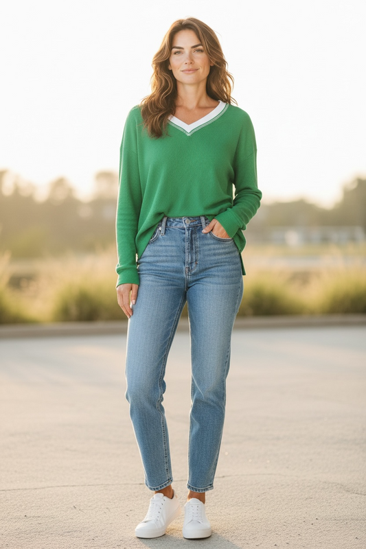 Rock Easy Breezy Emerald Top