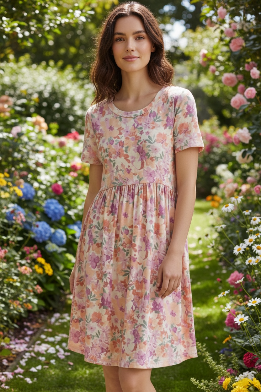 Springtime romance dress