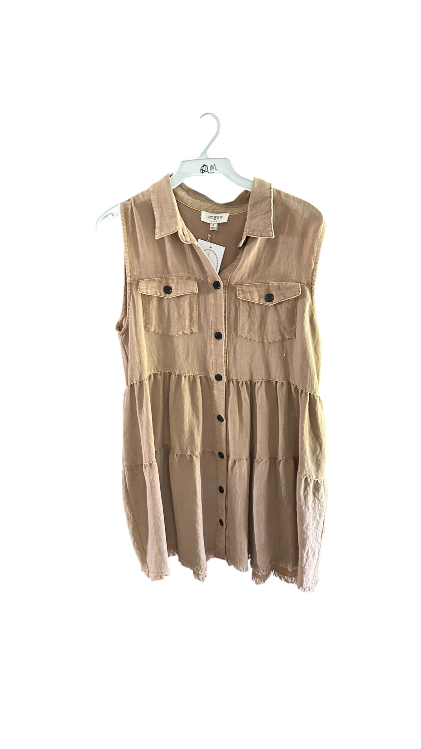 Tan dress