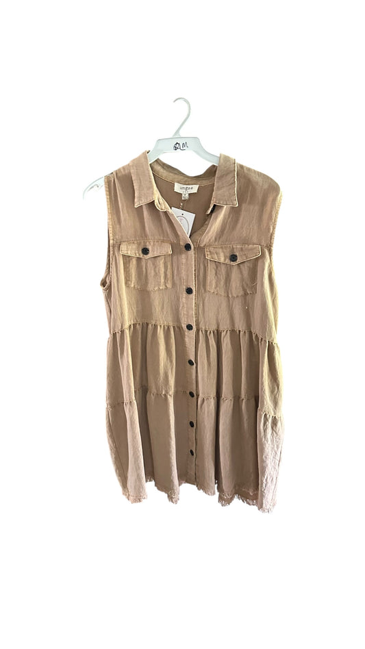 Tan dress