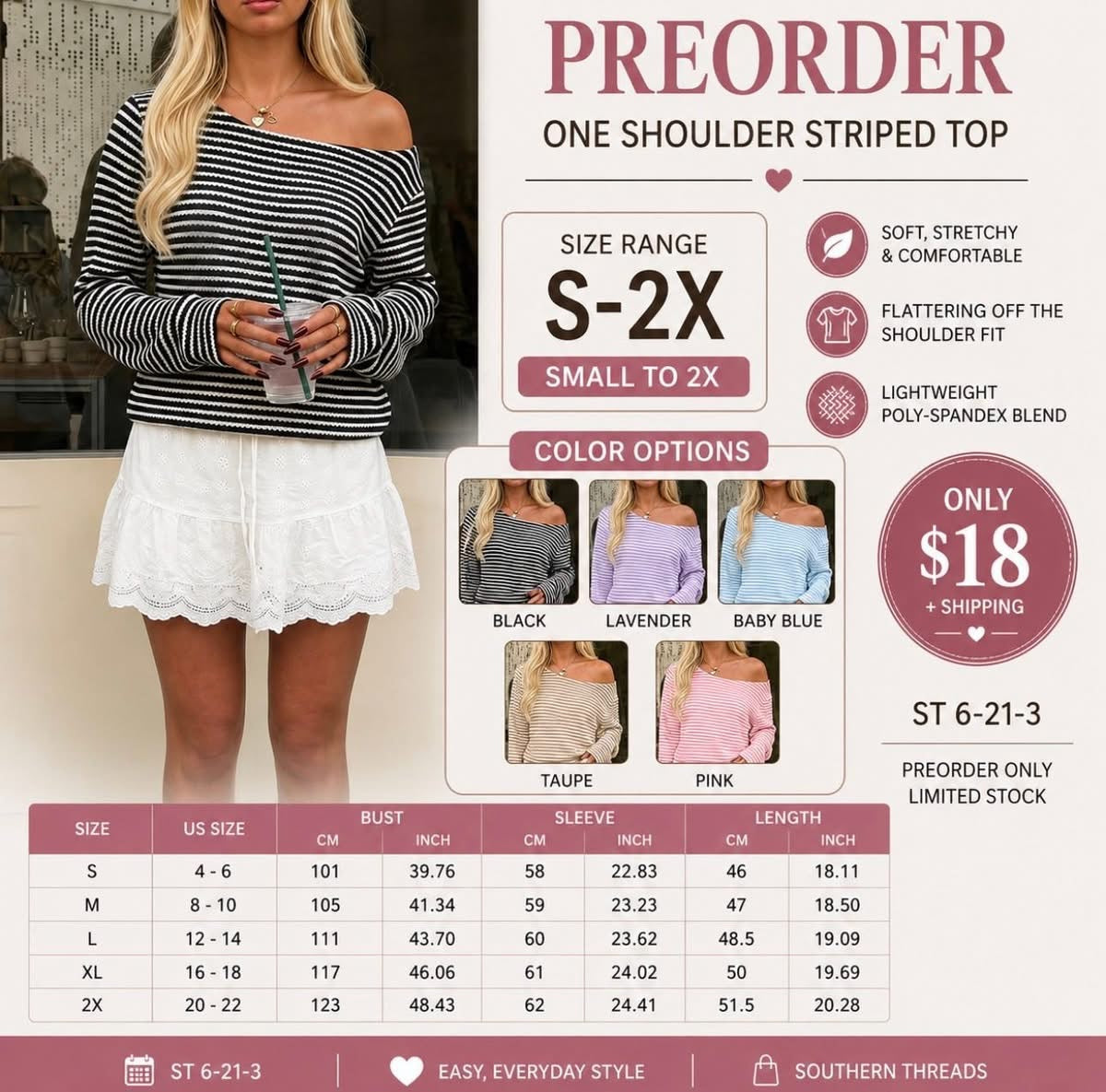One Shoulder striped To