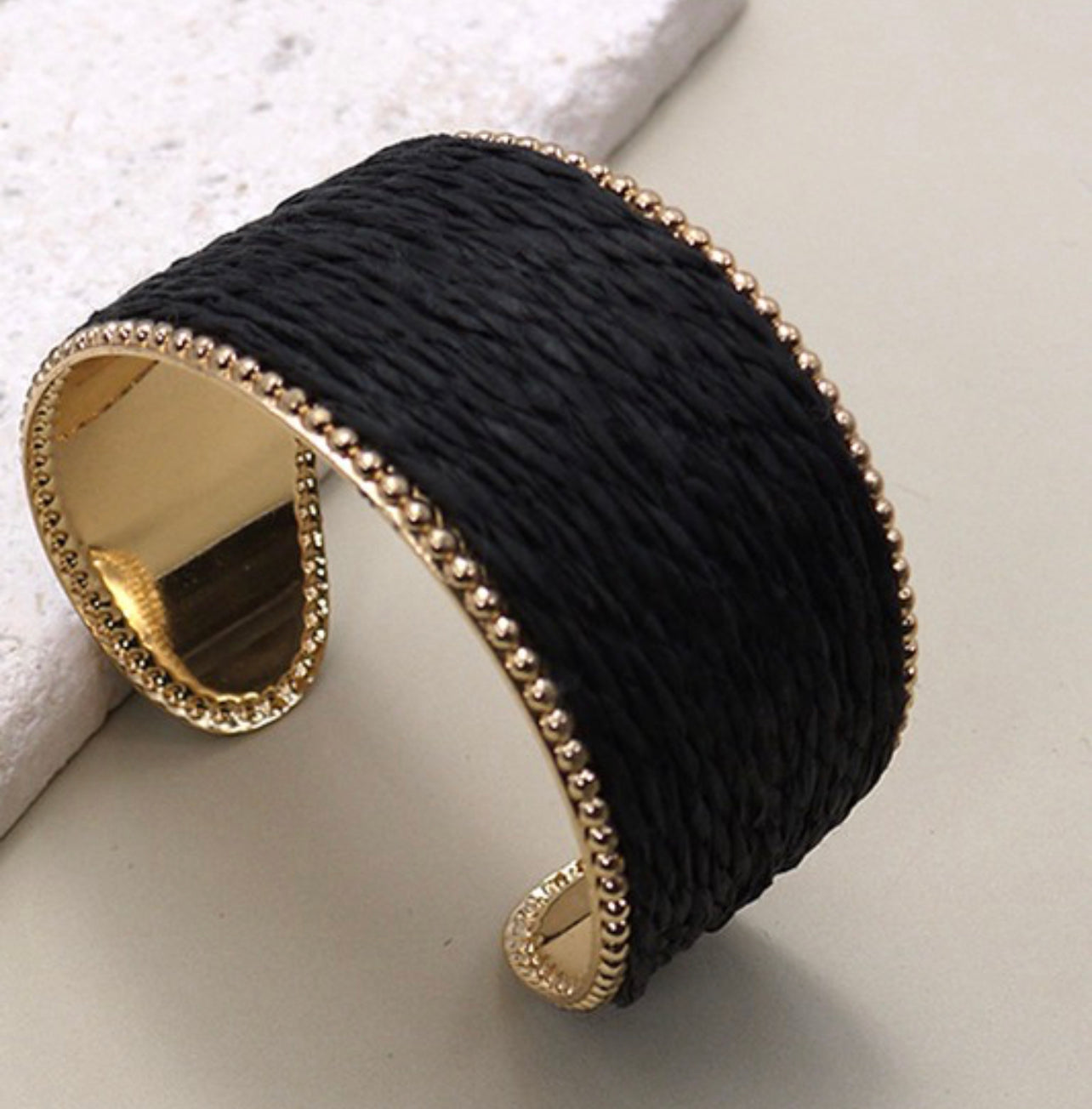 Cuff Bracelet black