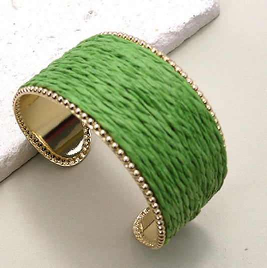 Cuff Bracelet green